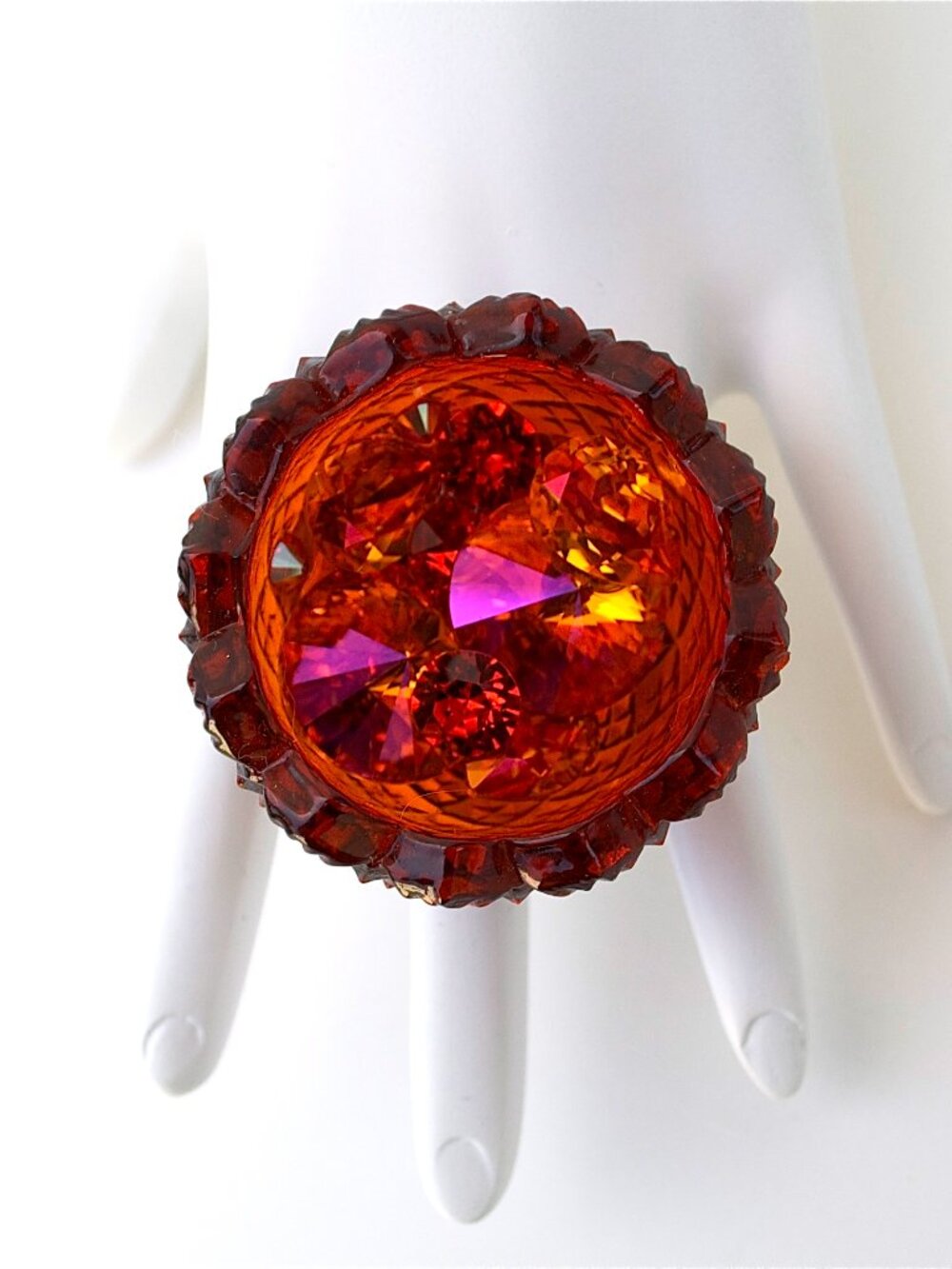 GASOLINE GLAMOUR HAVANA GOBLET RING 🧡✨🍹
